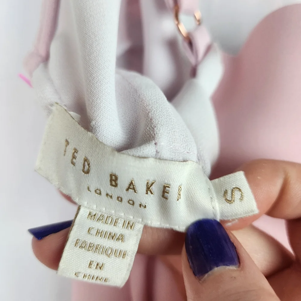 Ted Baker Pink Floral Tank Top - Picture 3 of 7